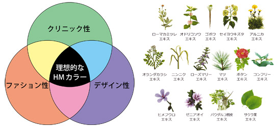 HMカラーの特徴と効果